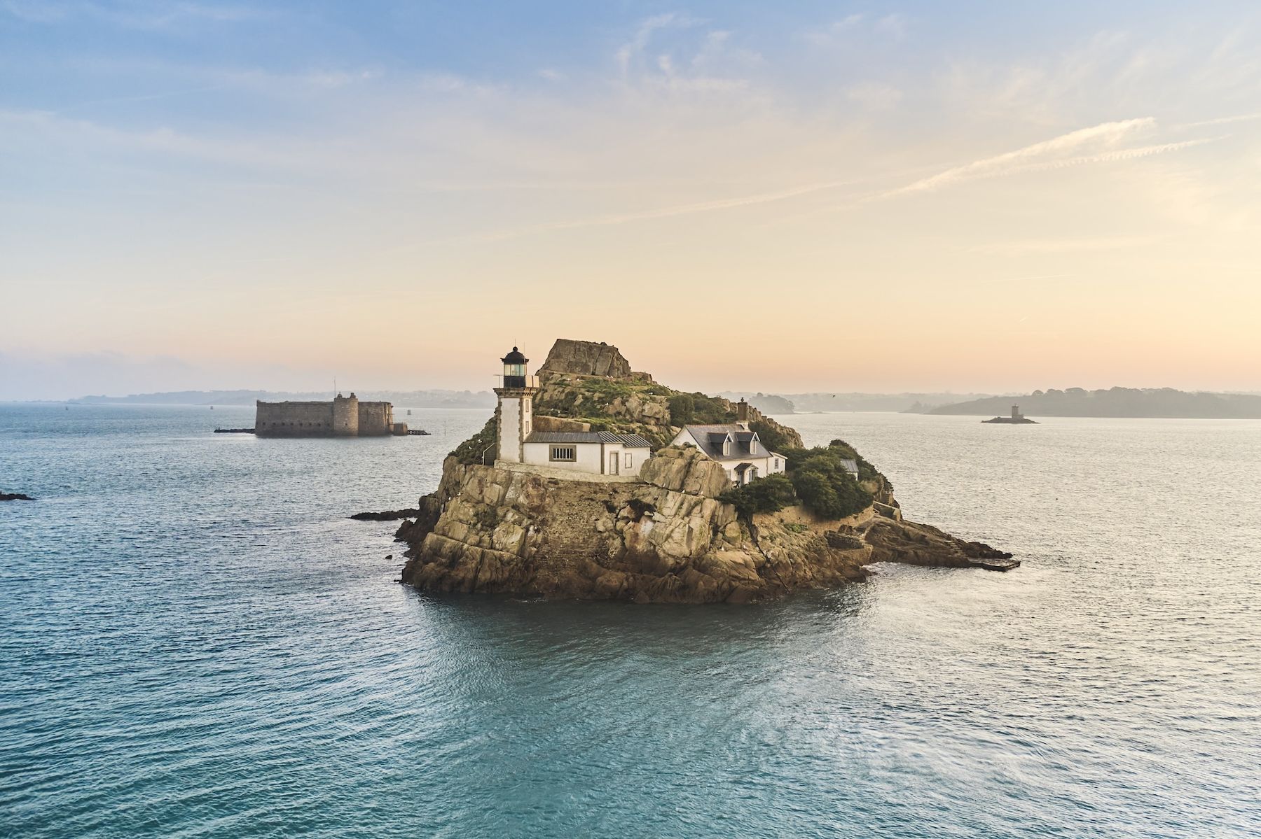 Maison du gardien de phare de l'île Louët